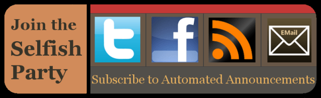 Join the Selfish Party Banner